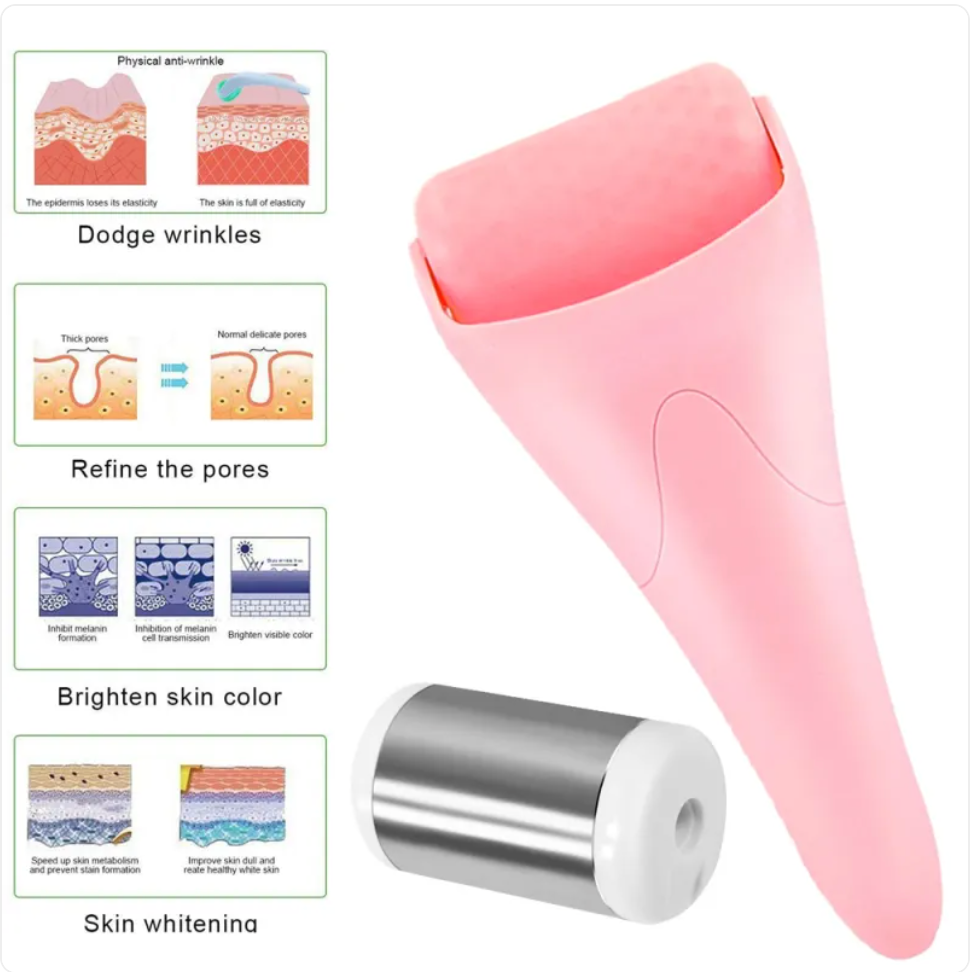 Cooling Facial Ice Roller – Refresh & Soothe